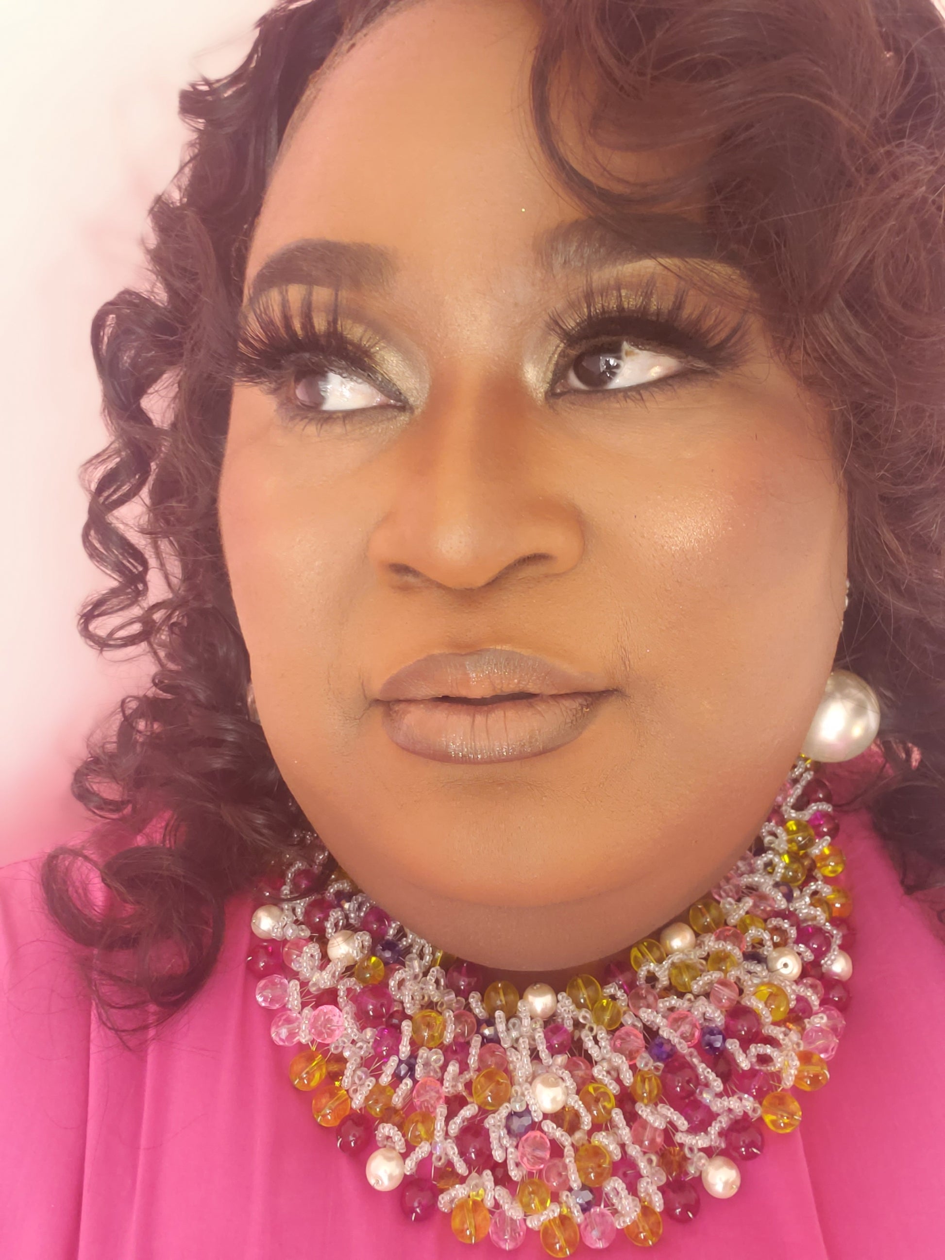 "Stay in God's Lane, There's Safety There Sis" Signature Statement Piece Necklace "True Minnie Fashion"