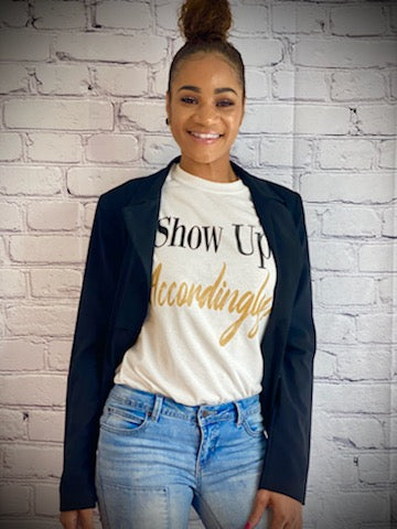 Kingdom Glamm'D Slogan T-Shirt